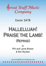 Hallelujah! Praise the Lamb! (Reprise) SATB choral sheet music cover Thumbnail